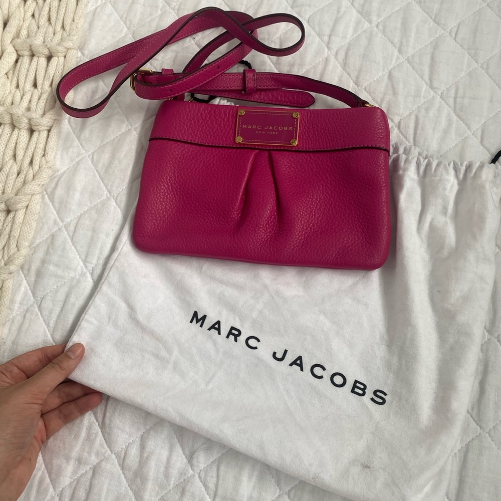 Barbie Pink Marc Jacobs crossbody; seldom worn and in pristine condition.